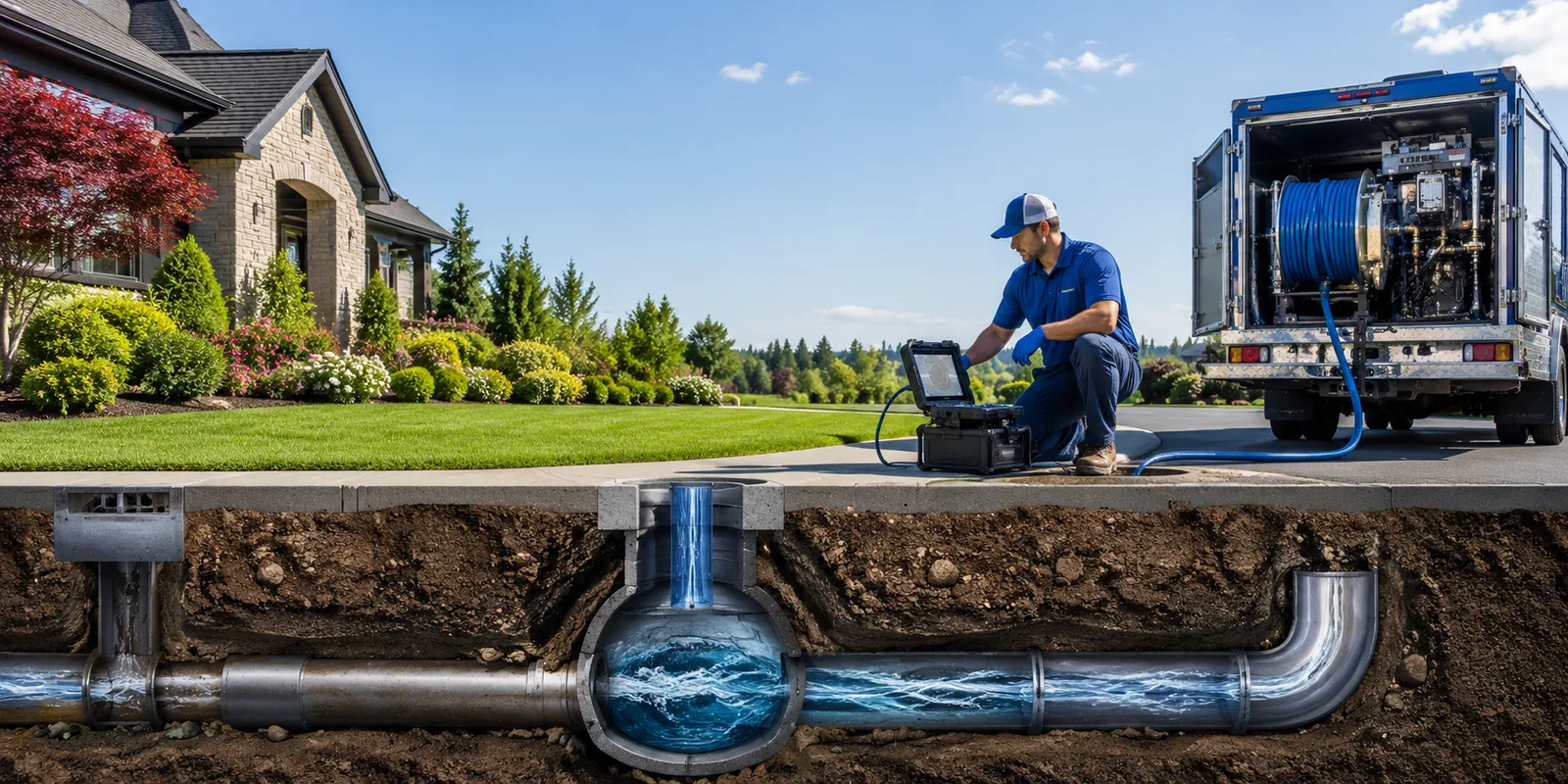 Drainage restoration information for Covington, IN